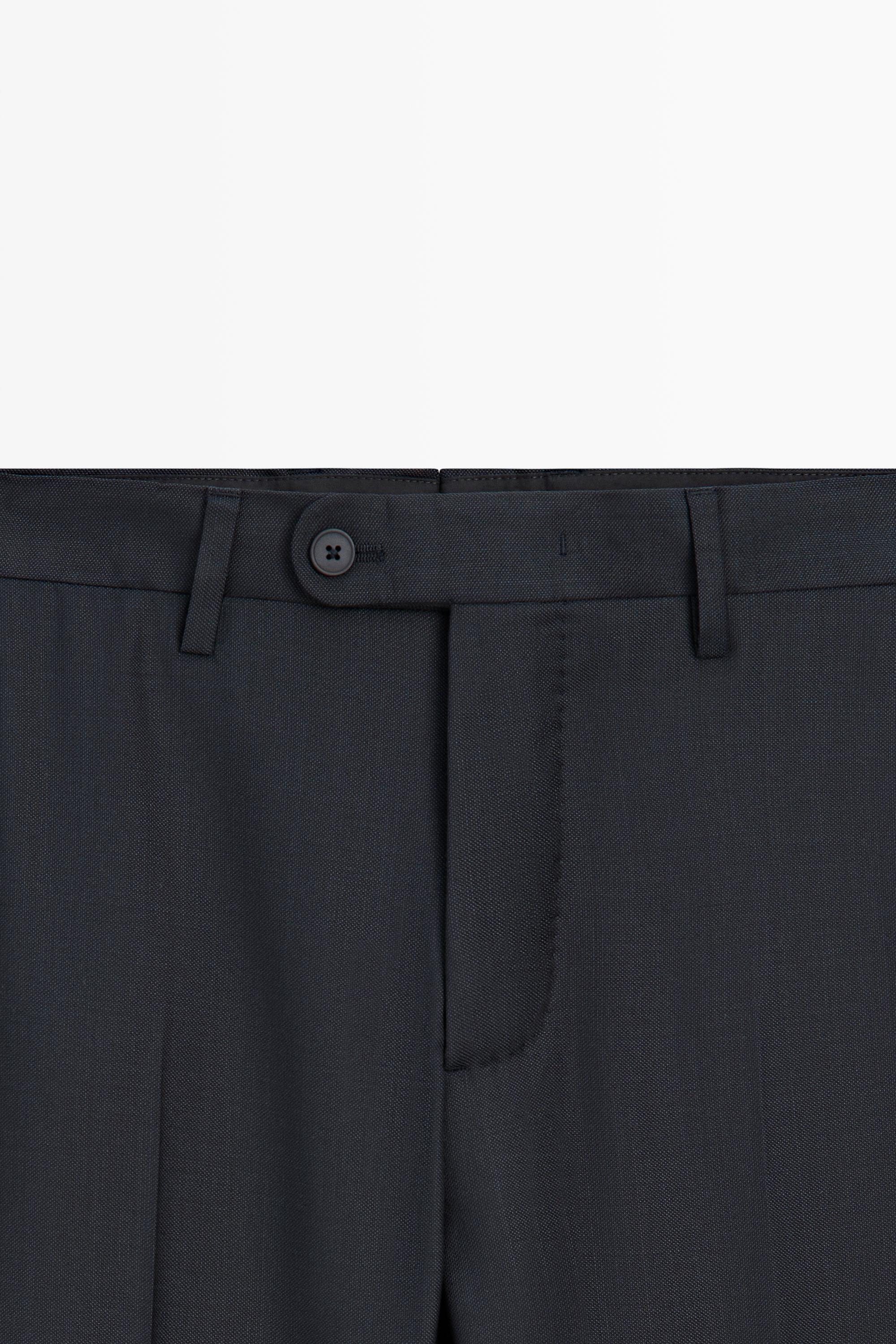Pantalon de costume 100 % laine